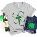 Stethoscope Clover T-Shirt - Image 7